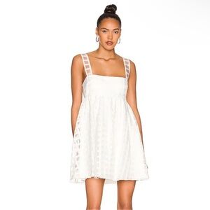 Amanda Uprichard White Mini Dress
